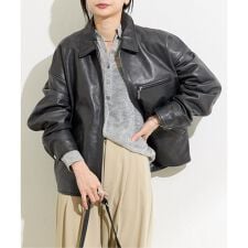 《予約》別注【Schott/ショット】LEATHER TRACKER JACKET SMU