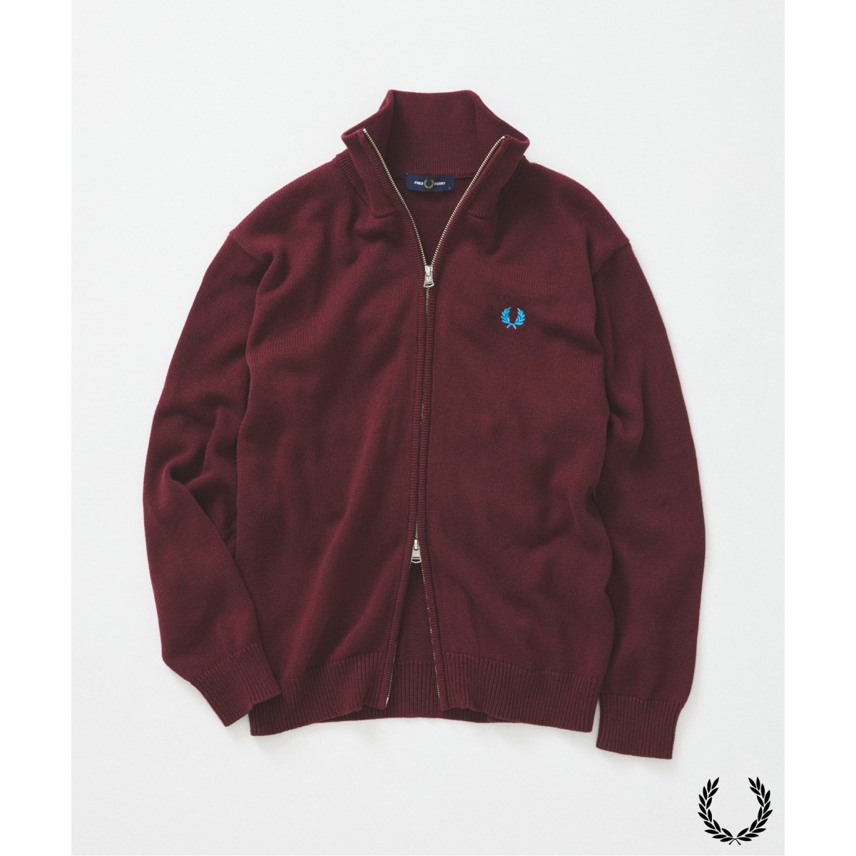 【美品】フレッドペリー ジャーナルスタンダード別注 カバンジャケット Wジップ Tape Detail Track Jacket(S 395：DARK CARBON): | FRED PERRY