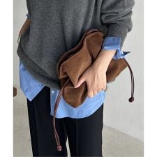 《予約》【AULENTTI/オウレンティ】キンチャクBAG SWEDE