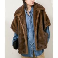 ジャーナルスタンダード(JOURNAL STANDARD)のMink Like Fur Poncho