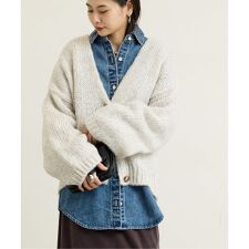 《予約》【TRICOTS JEAN MARC/トリコットジーンマルク】ボタンツキカーデ