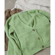 《予約》【TRICOTS JEAN MARC/トリコットジーンマルク】ボタンツキカーデ