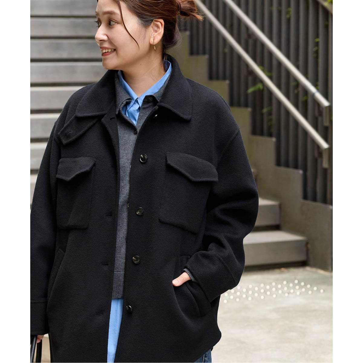 JOURNAL STANDARD relumモヘヤミックスシャギーショートコート モヘヤミックスシャギーショートコート | ジャーナル