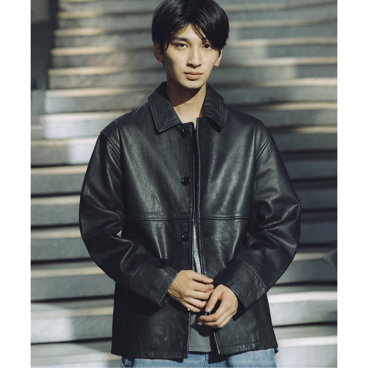 ⭐️美品⭐️ JOURNAL STANDARD ライダース レザー ジャケット　M ジャーナルスタンダード(JOURNAL STANDARD) ライダース