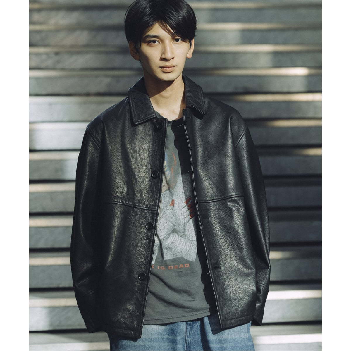 【完売品】24年モデル ジャーナルスタンダード レザー カーコート 黒 M 完売品】24年モデル ジャーナルスタンダード レザー カーコート 黒 M