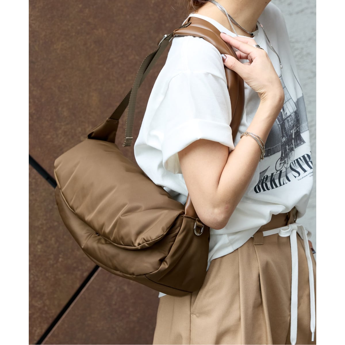 【らふぁちゃ】別注レスポ ジャーナルEx heritage beltbag 別注【LeSportsac×JOURNAL STANDARD】Ex heritage belt bag