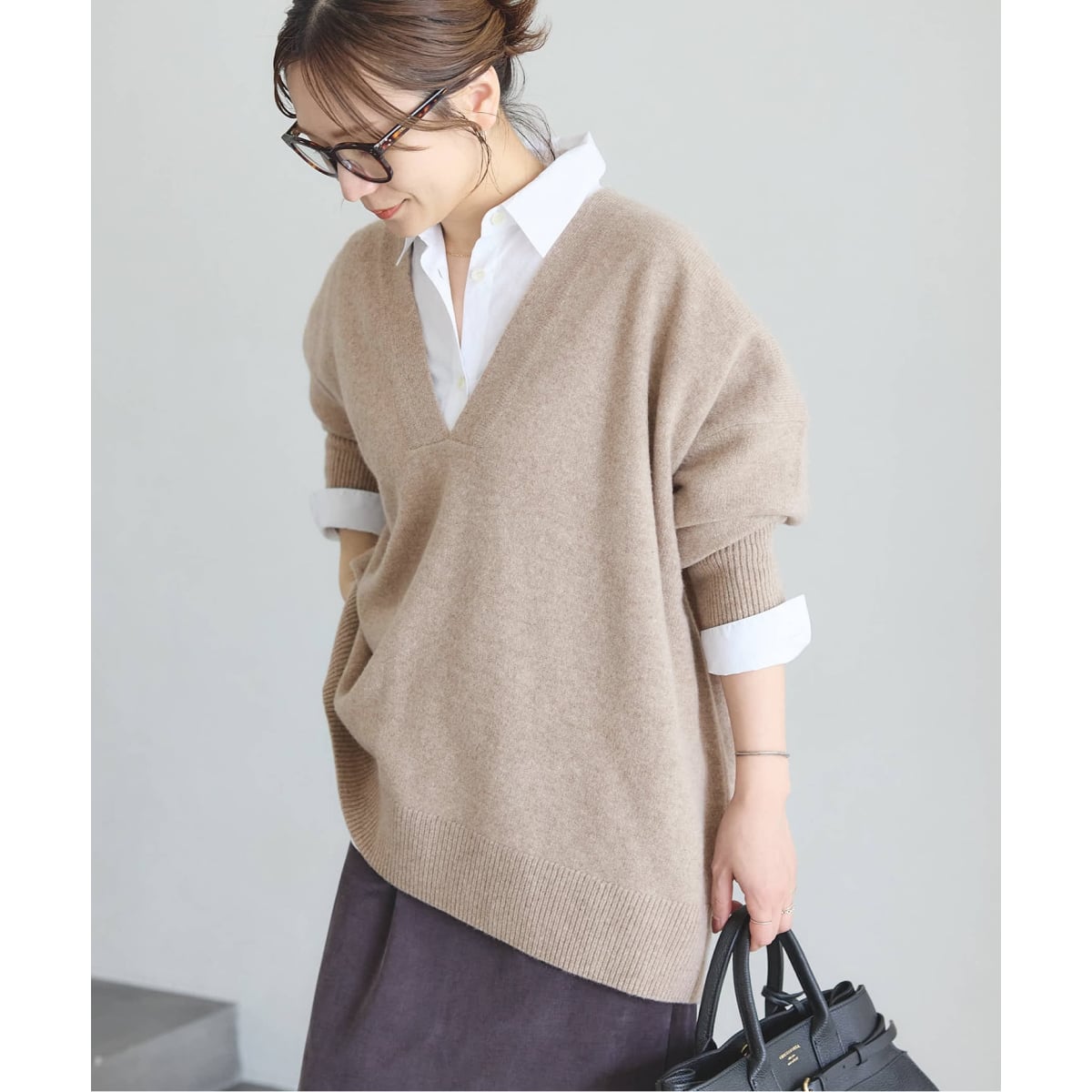 CRADUS モヘヤウールクループルオーバー | ジャーナルスタンダード