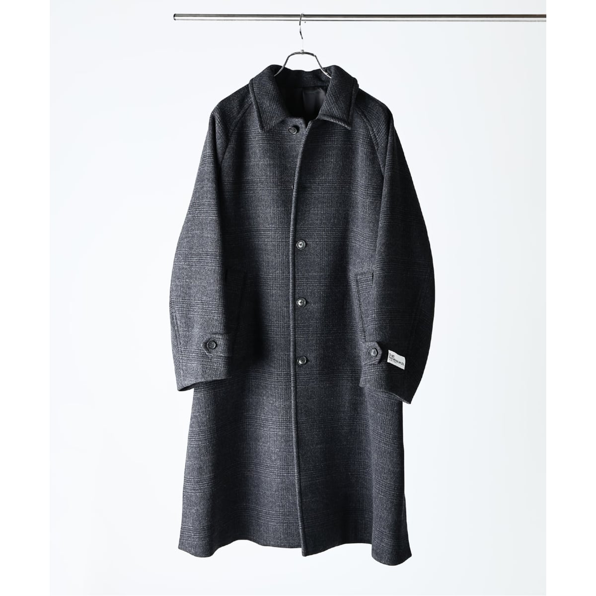 JOURNAL STANDARD ジャーナルスタンダードチェックロングコート JOURNAL STANDARD（ジャーナルスタンダード）の「ダブルモッサ
