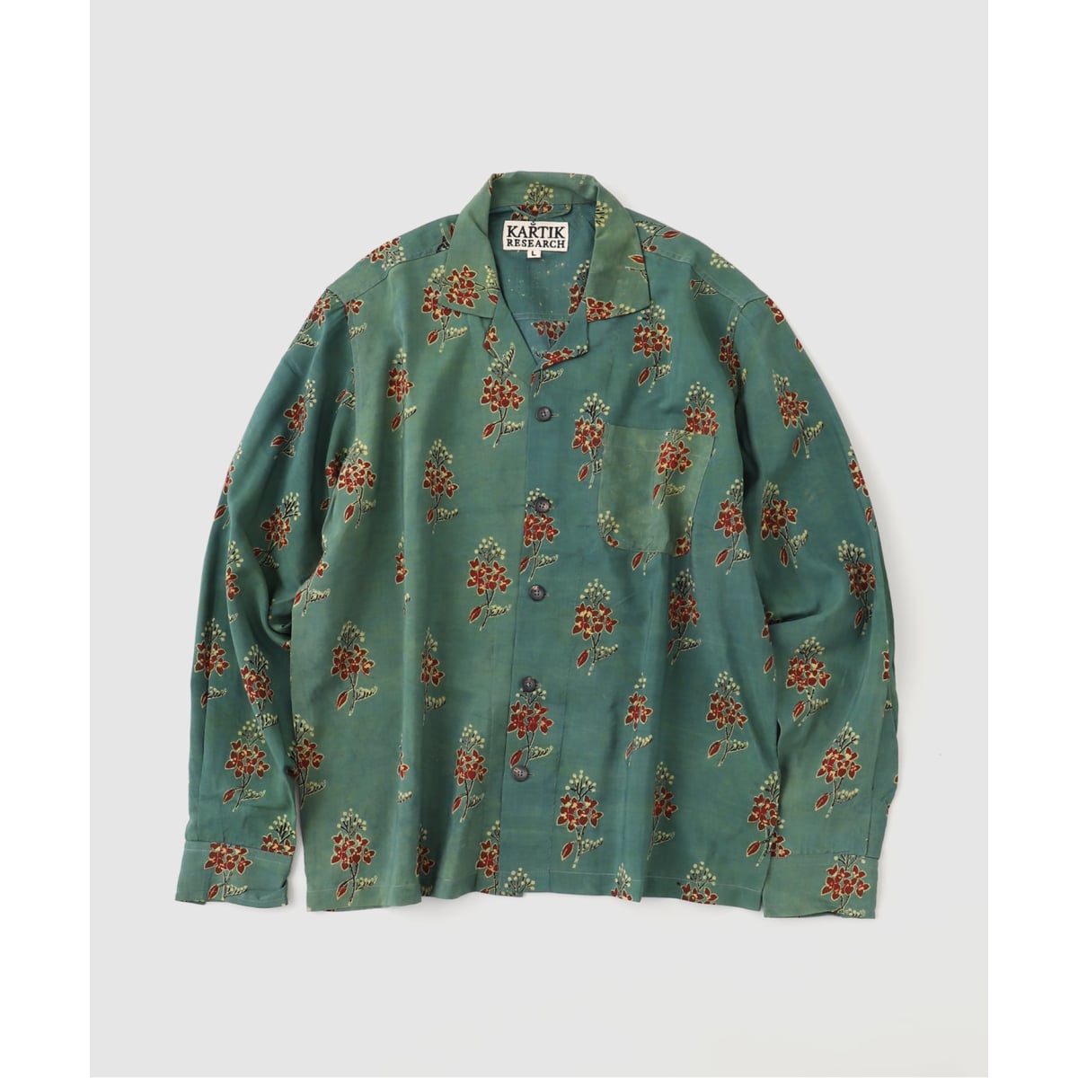 CASABLANCA アートワークシャツ 長袖シャツ Lサイズ Casablanca カサブランカ 長袖シャツ MF23SH00603 サイズ:S