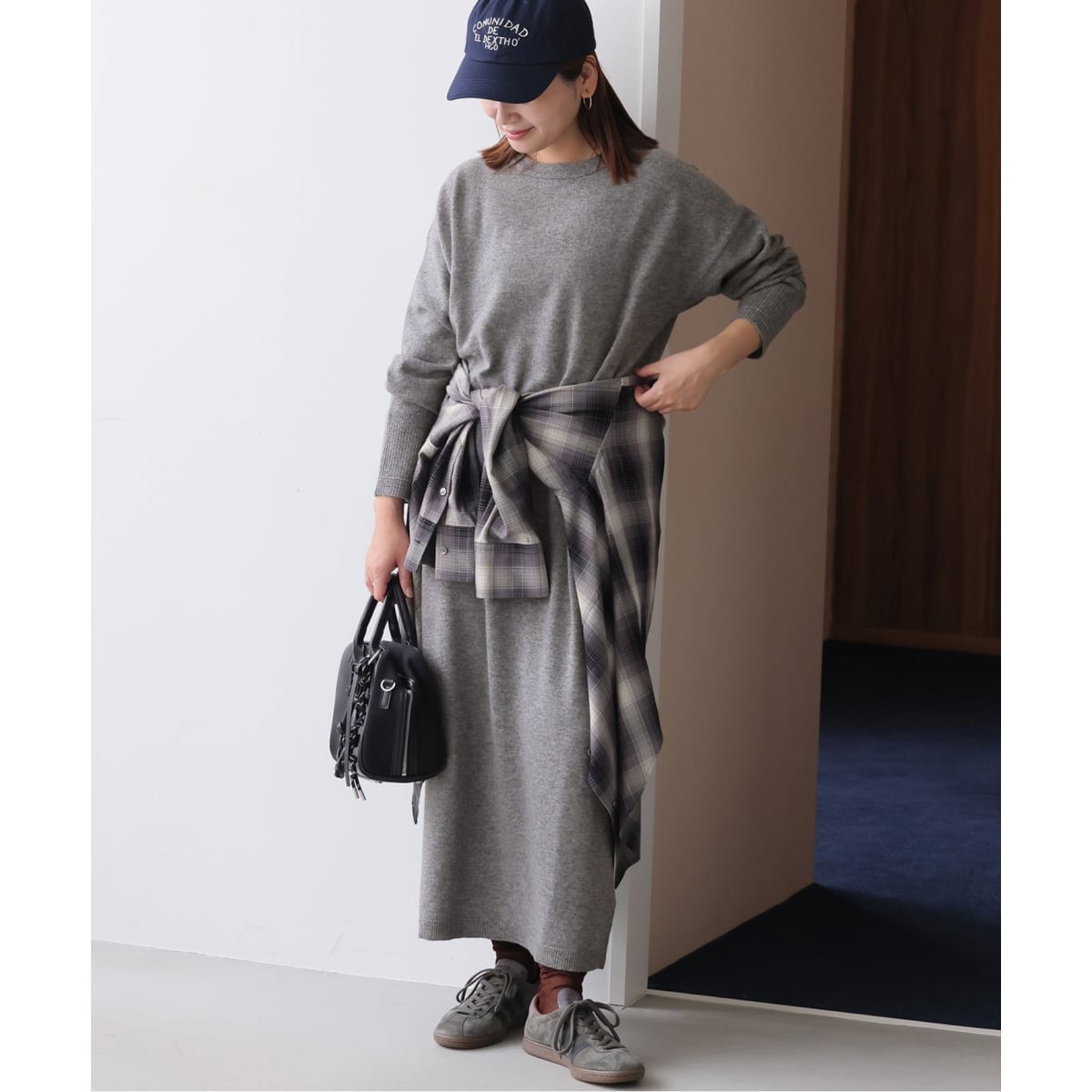 MERLETTE/マーレット】MARTEL PLEATED CHAMBRAY:ワンピース