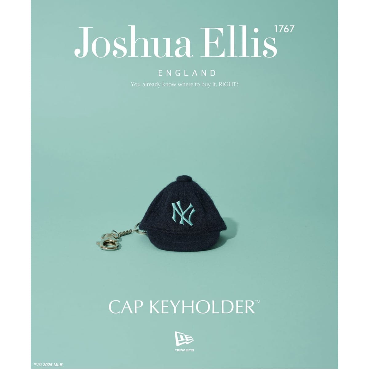NEW ERA / ニューエラ 別注 Lovat ラバット社 NYY CAPKEYHOLDER