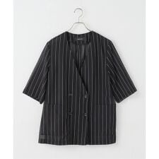 リネンライクカラミギャザージャケット | スピック＆スパン(Spick and  