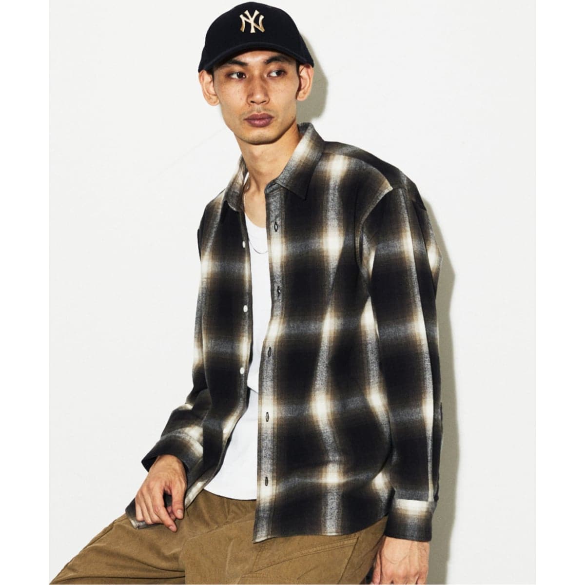オンブレチェック フランネルシャツ | ジャーナルスタンダード(JOURNAL