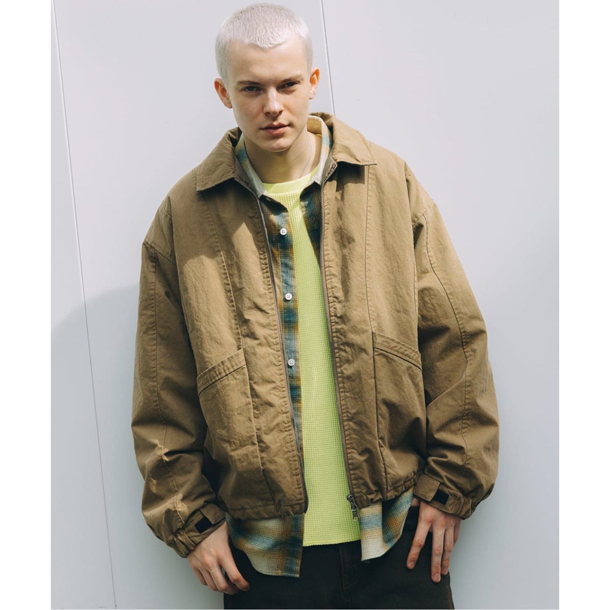 限定セール　LASKA AIR / ラスカエアー パネルドスタンドブルゾン LASKA AIR / ラスカエアー パネルドスタンドブルゾン（その他