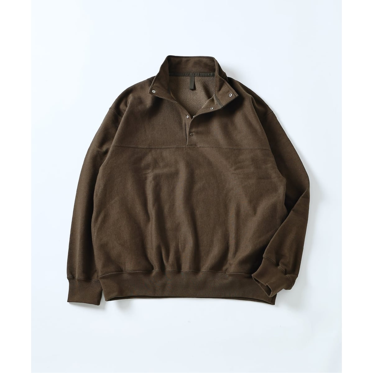 blurhms ROOTSTOCK / ブラームス 別注 ハーフ スナップ プルオーバー