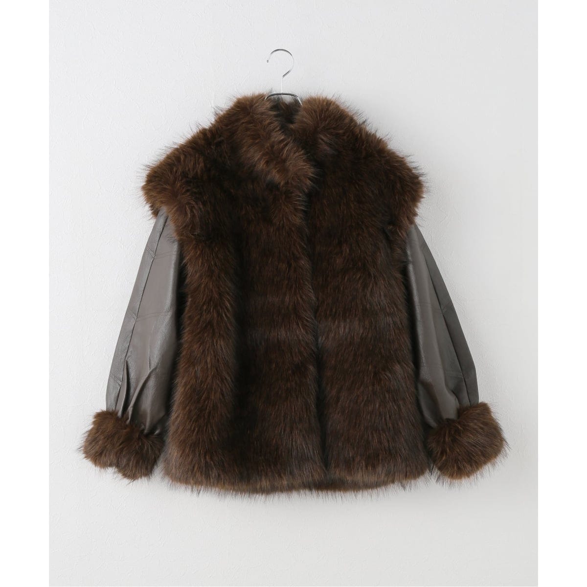 【URBANCODE LONDON/アーバンコードロンドン】エコファーブルゾン URBANCODE LONDON エコファーブルゾン リバーシブル（ボア