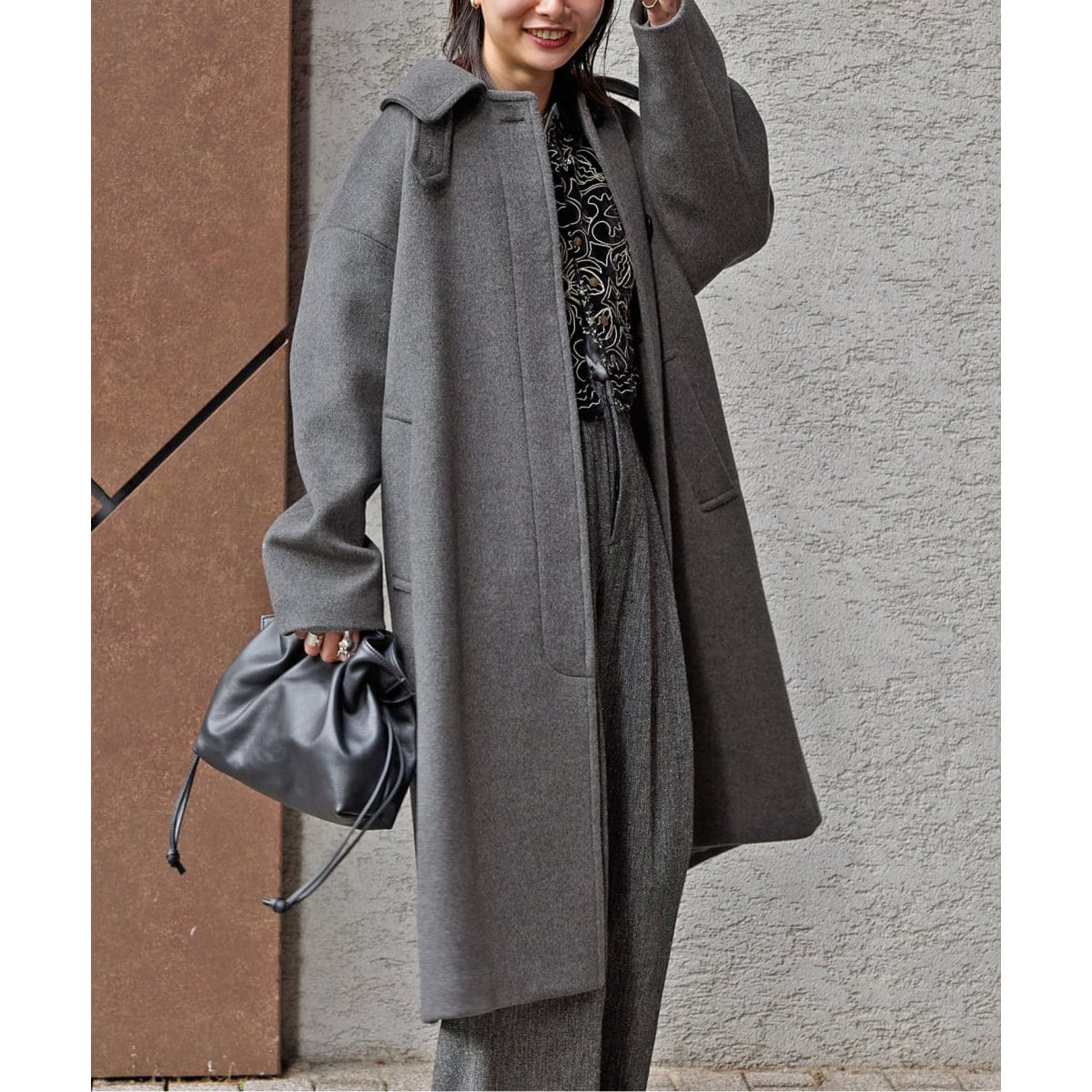 MANTECO WOOLTEN ステンカラーコート | ジャーナルスタンダード