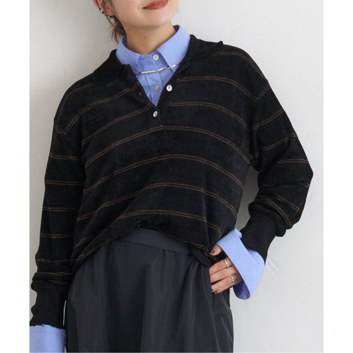 イエナ IENA iena B. ポロシャツニット イエナ IENA iena B. ポロシャツニット B. ポロシャツニット