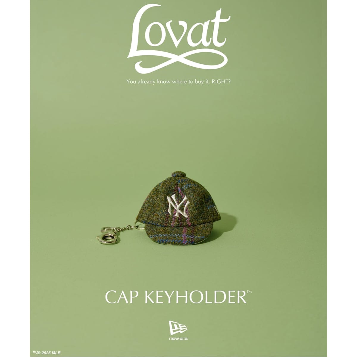 NEW ERA / ニューエラ 別注 Lovat ラバット社 LAD CAPKEYHOLDER