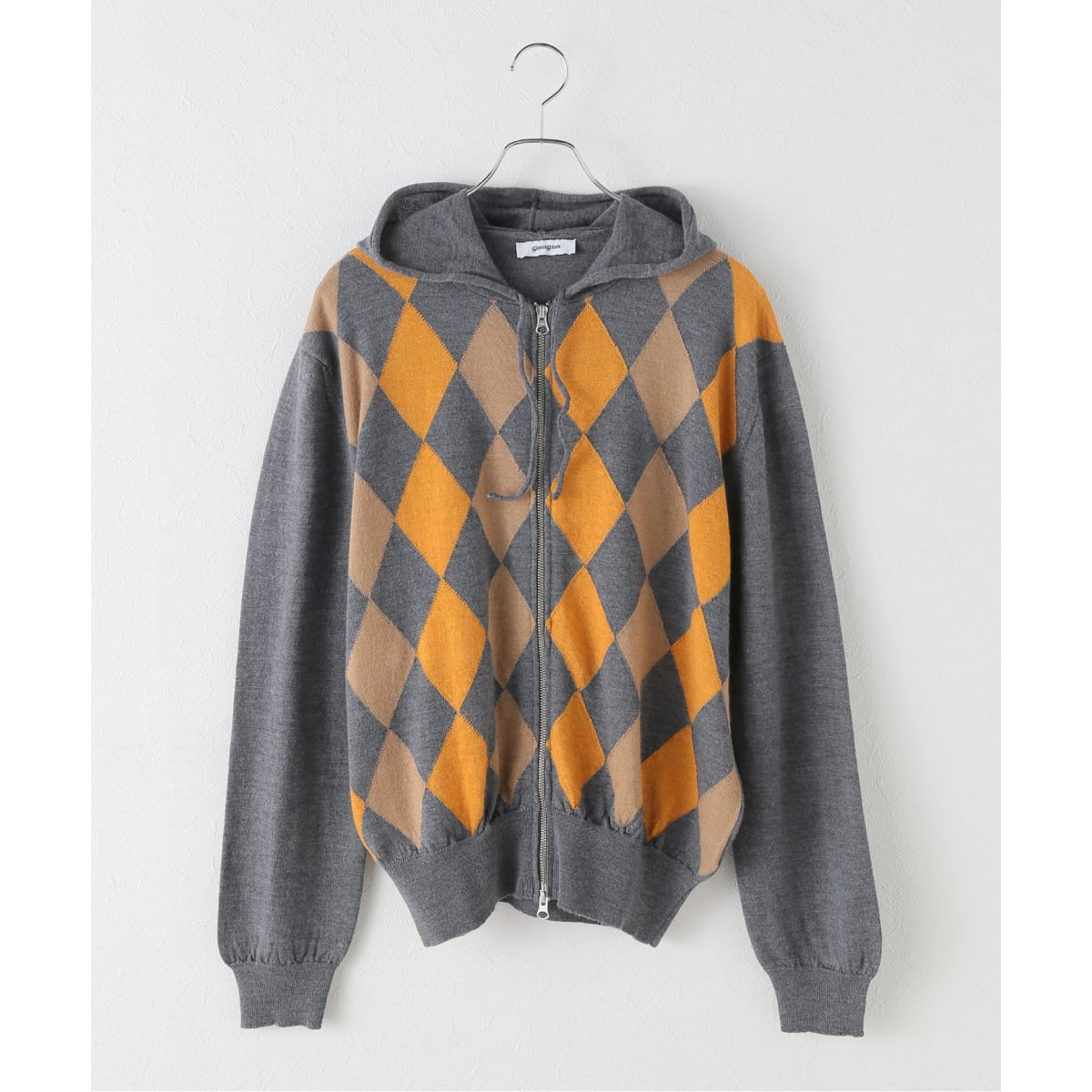 JANE SMITH】 7G WOOL JACQUARD ARGYLE CD：カーディガン | ジャーナル