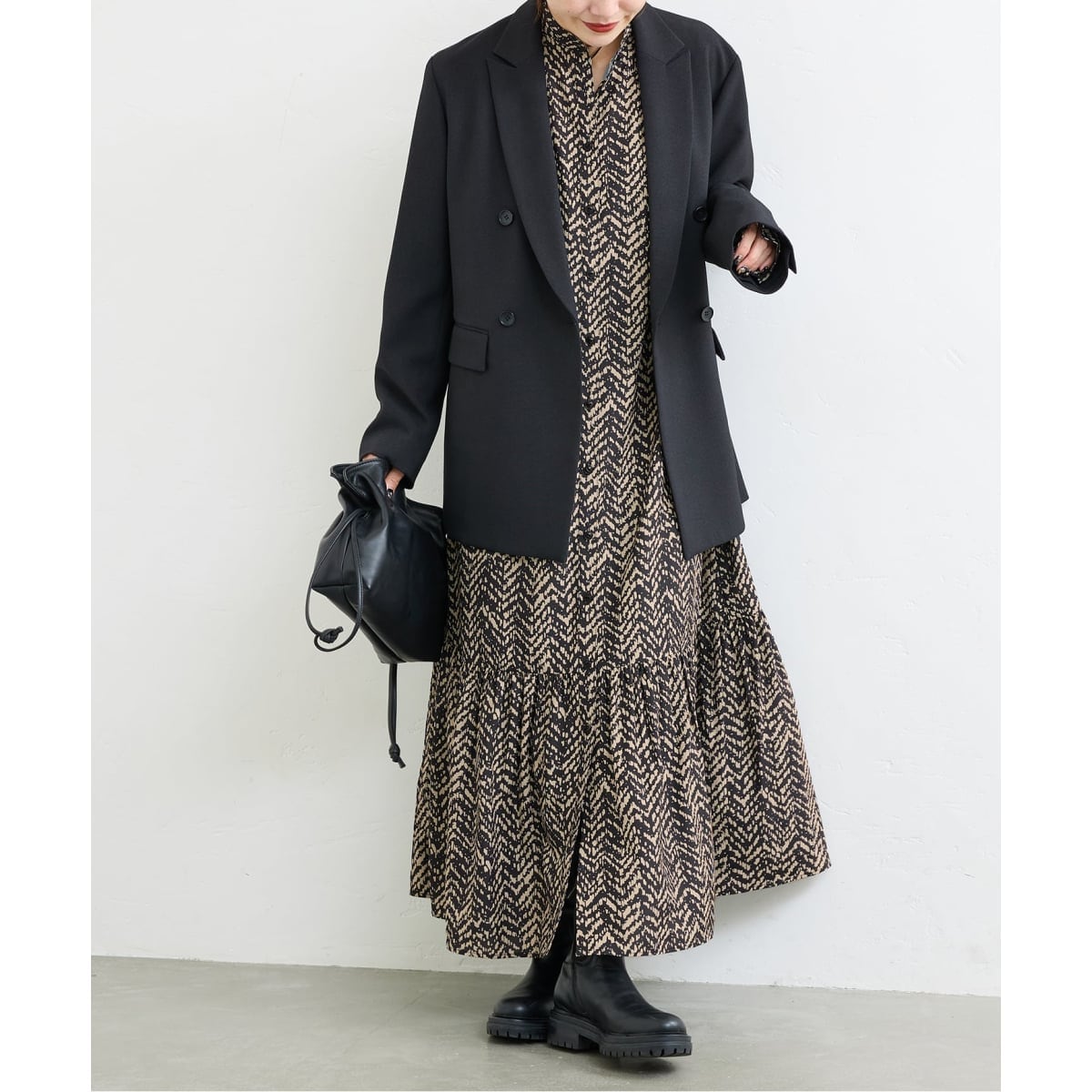 追加》ダブルクロスロングワンピース | ジャーナルスタンダード