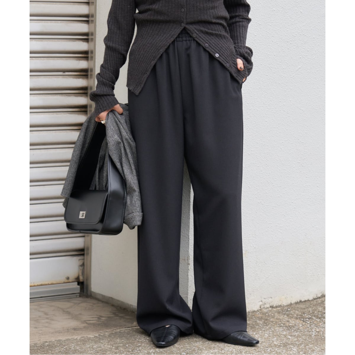 JOURNAL STANDARD ウールライクストレッチワイドパンツ 追加3》ライクストレッチワイドパンツ | ジャーナルスタンダード