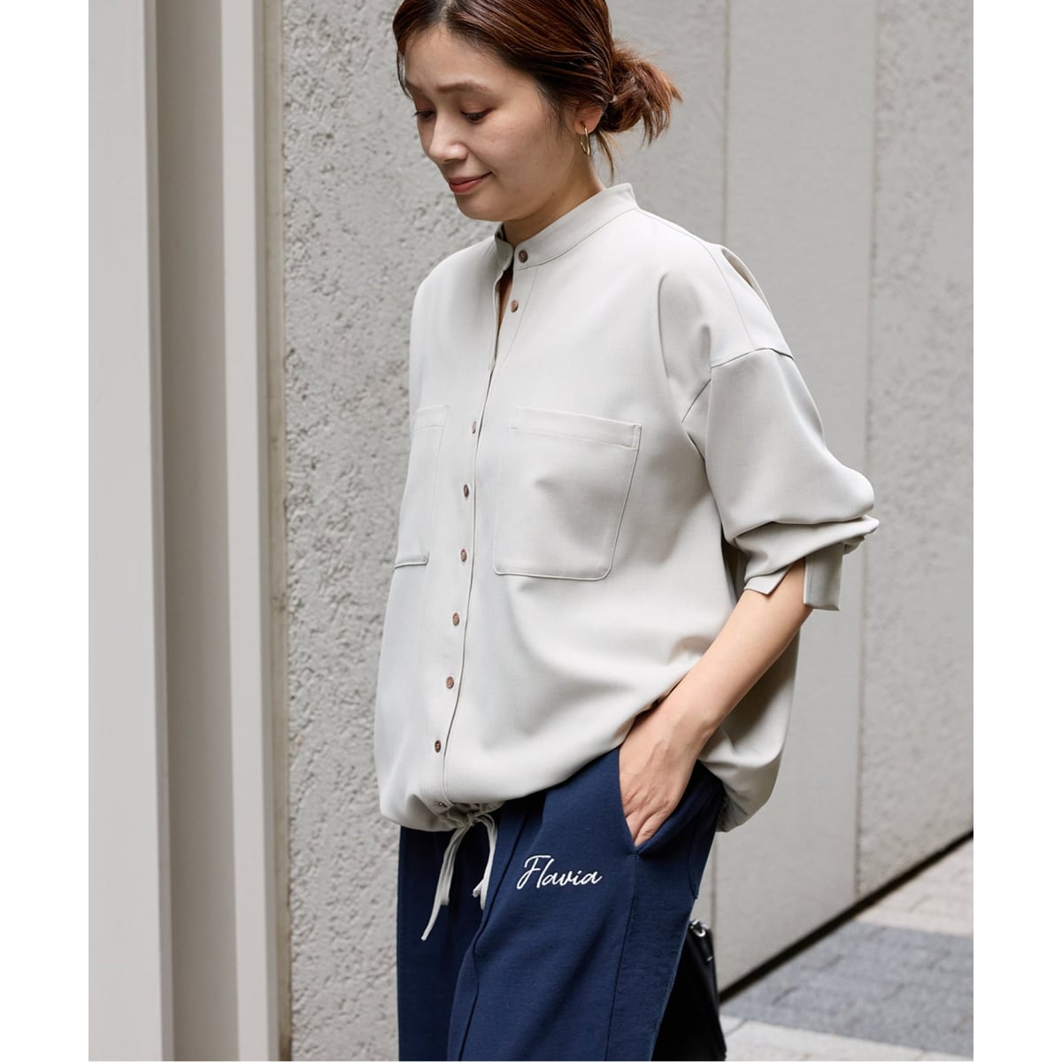 JOURNAL STANDARDソフトゼフィールリネンシャツ 追加4》ソフトゼフィールリネンシャツ（シャツ／ブラウス