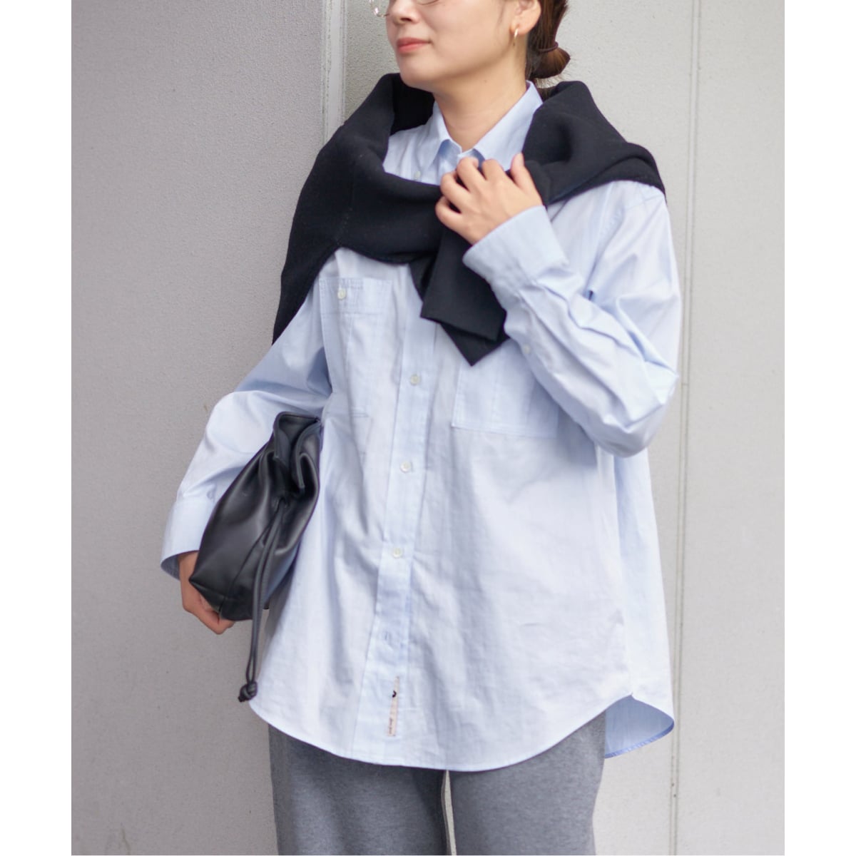 試着のみ JOURNAL STANDARD ウーリッシュツイル ドロストシャツ JOURNAL STANDARD（ジャーナルスタンダード）の「《追加2》ウー