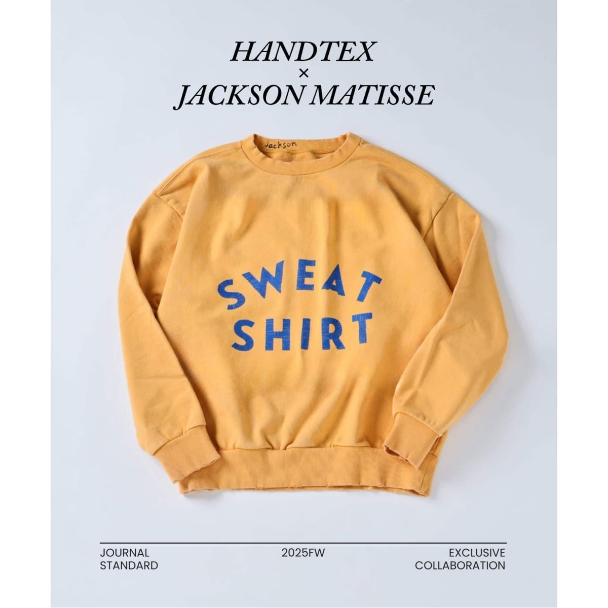 志村けん × JOURNAL STANDARD クルーネックスウェット