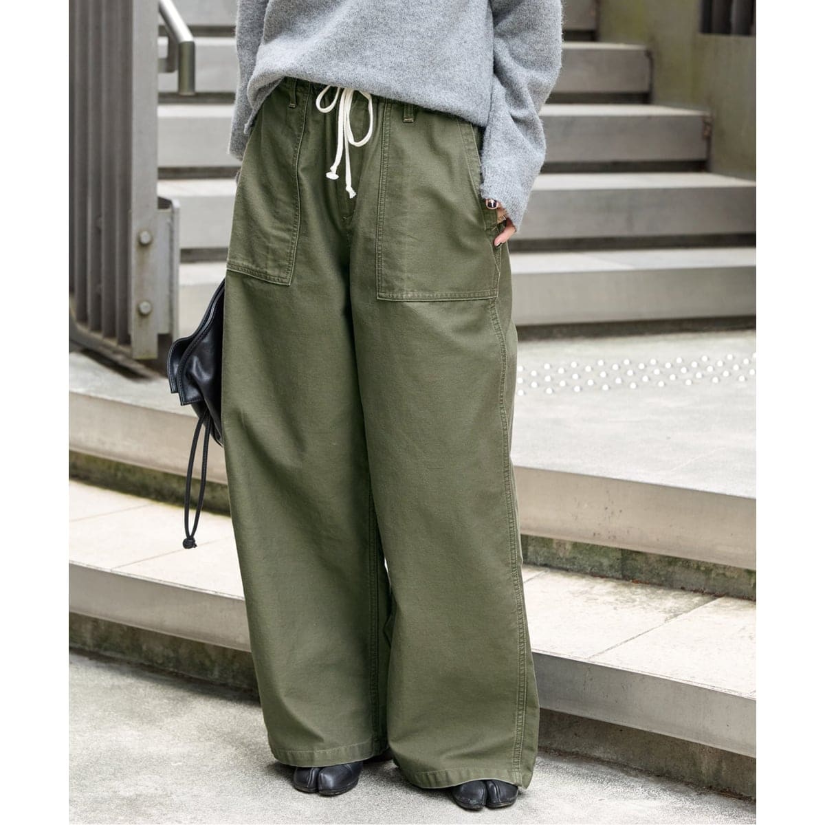 現行25SS ジャーナルスタンダード コクーンパンツ　ブロッキング 現行25SS ジャーナルスタンダード コクーンパンツ ブロッキング