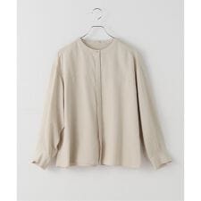ジャーナルスタンダード(JOURNAL STANDARD)のクルーネックツイルブラウス