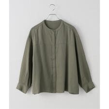 ジャーナルスタンダード(JOURNAL STANDARD)のクルーネックツイルブラウス