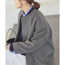 ジャーナルスタンダード(JOURNAL STANDARD)の《追加3》スーパー140ビーバーノーカラーショートコート