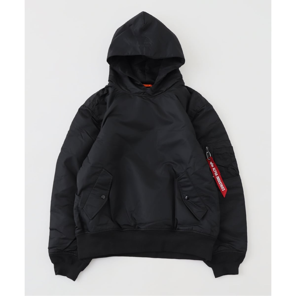 [}C]ALPHA / At@ PULL-OVER HOODED MA-1/W[iX^_[hiJOURNAL STANDARDj ubN