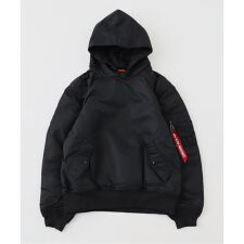 ALPHA / アルファ PULL-OVER HOODED MA-1