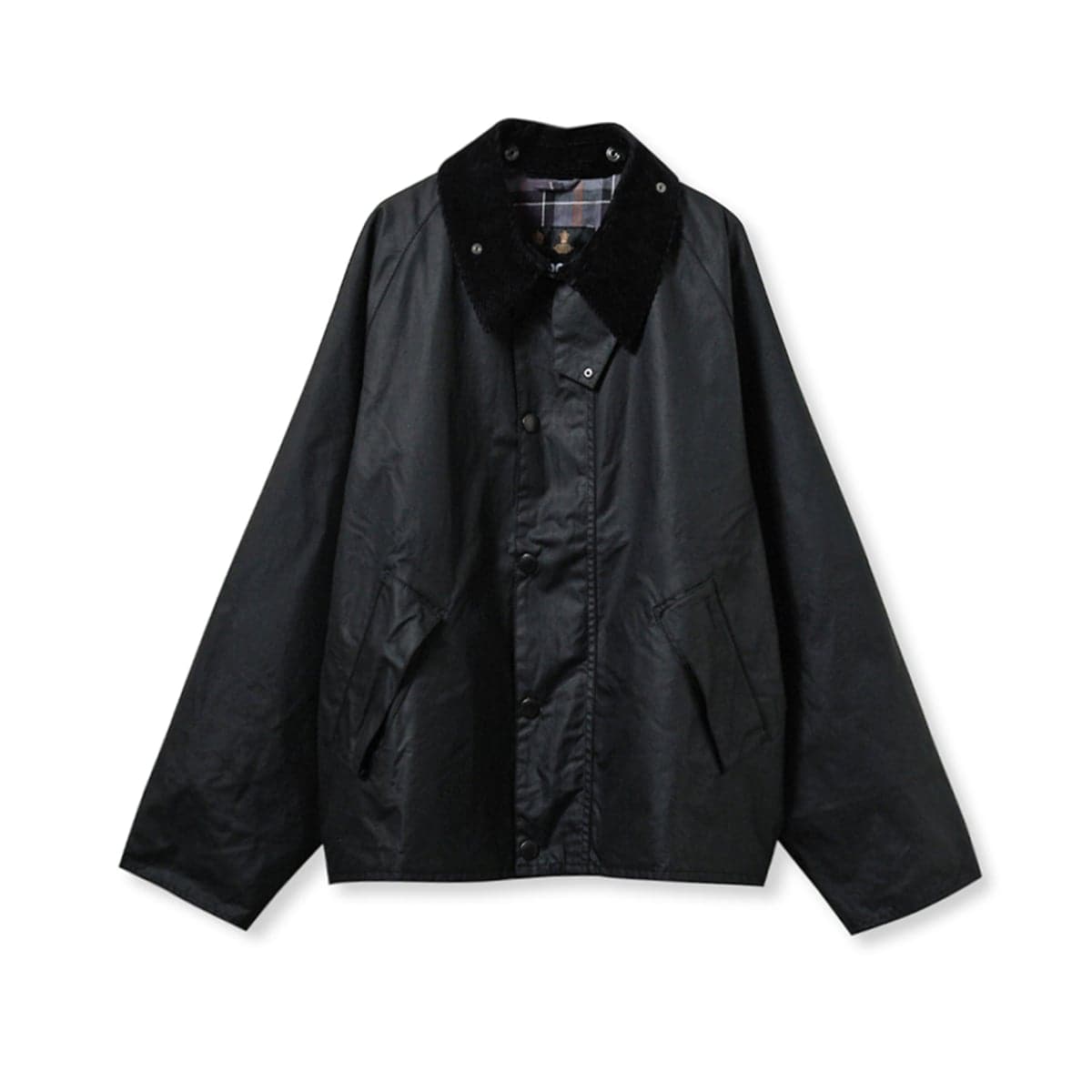 Barbour トランスポートワックスジャケットブラック　サイズ36 TRANSPORT / トランスポート】ワックス ショート ジャケット