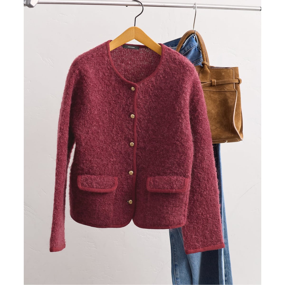 Maison IENA Tweedyニットジャケット | イエナ(IENA) | マルイウェブ