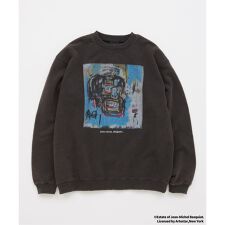 《予約》Jean-Michel Basquiat / ジャン＝ミシェル・バスキア プリント スウェッ