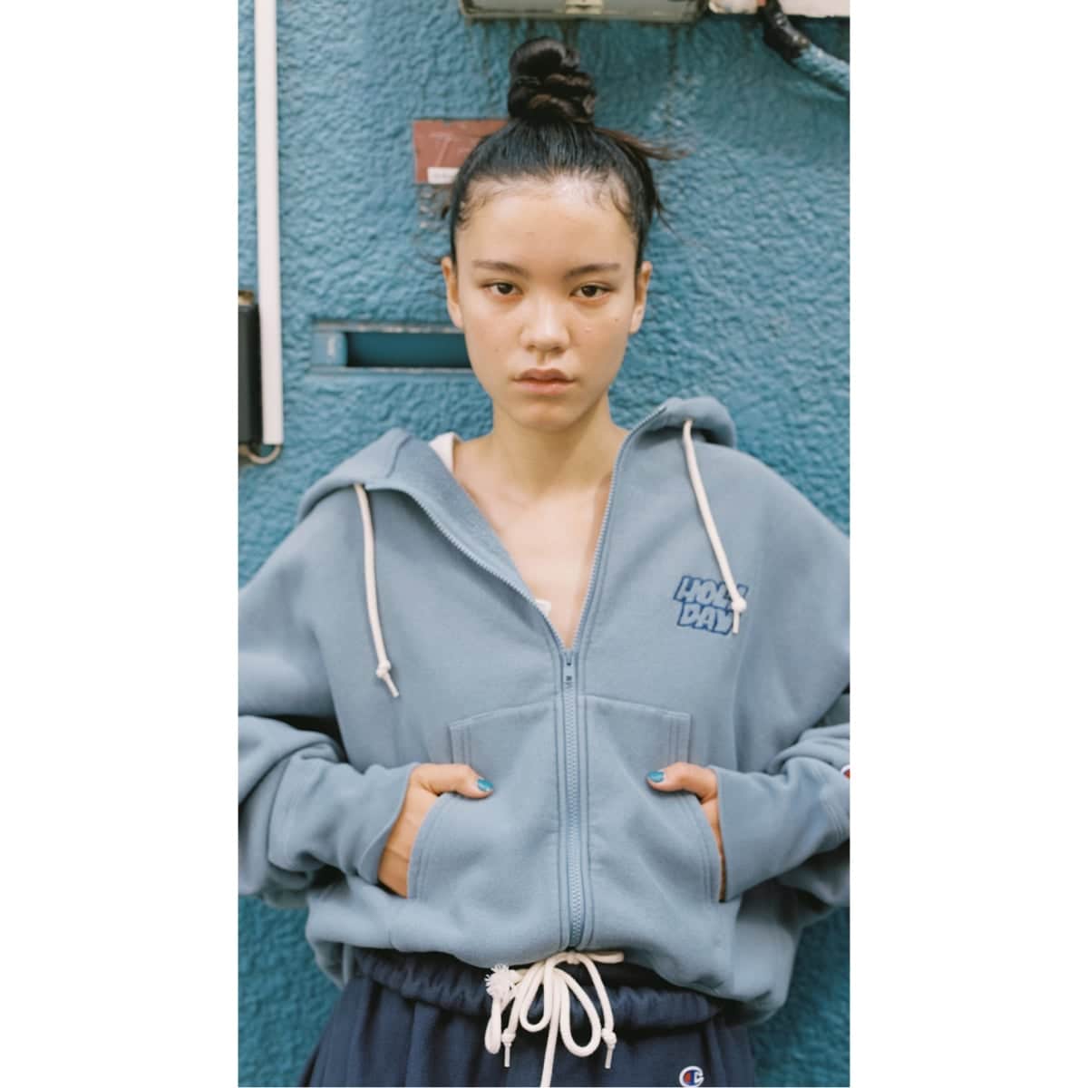 予約》別注【CHAMPION*JOURNAL STANDARD by HOLIDAY】ZIP HO