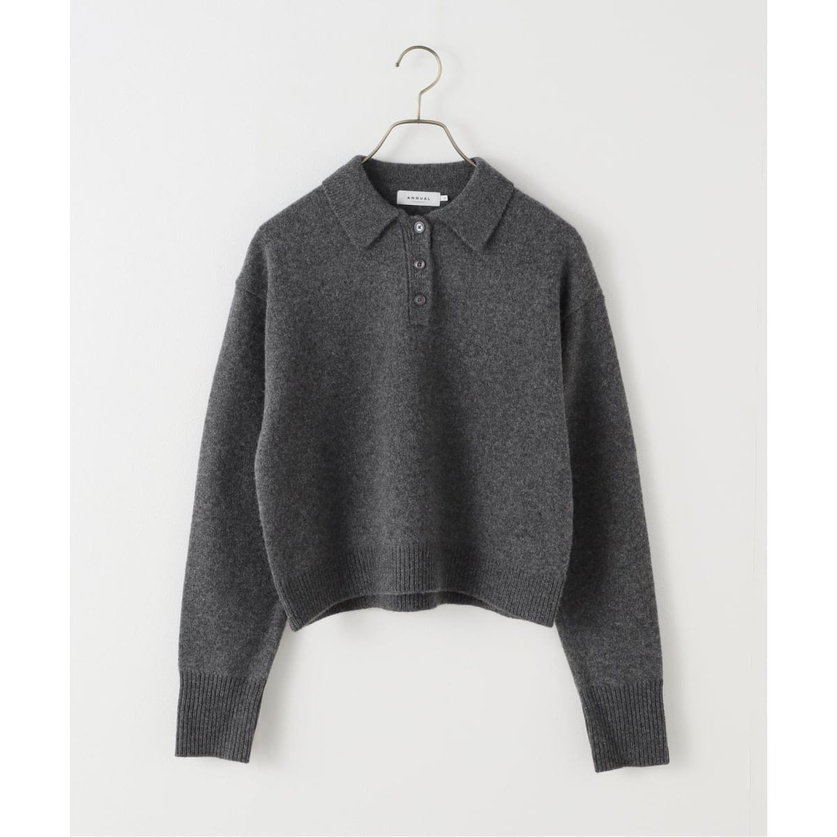 NOBLE×L'AUBE BLANC】FOX/カシミヤオフショルダーニット | ノーブル