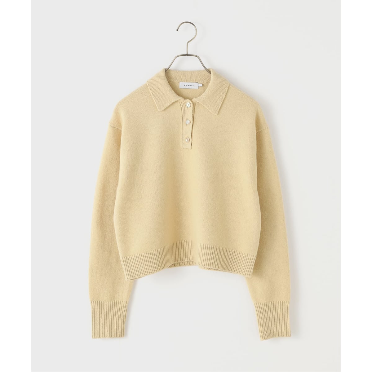 NOBLE×L'AUBE BLANC】FOX/カシミヤオフショルダーニット | ノーブル