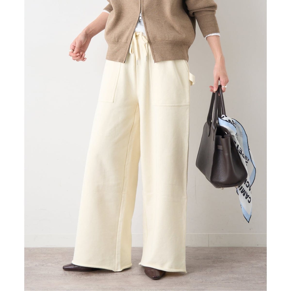 コットンナイロンスーパーワイドコクーンパンツ | ジャーナル