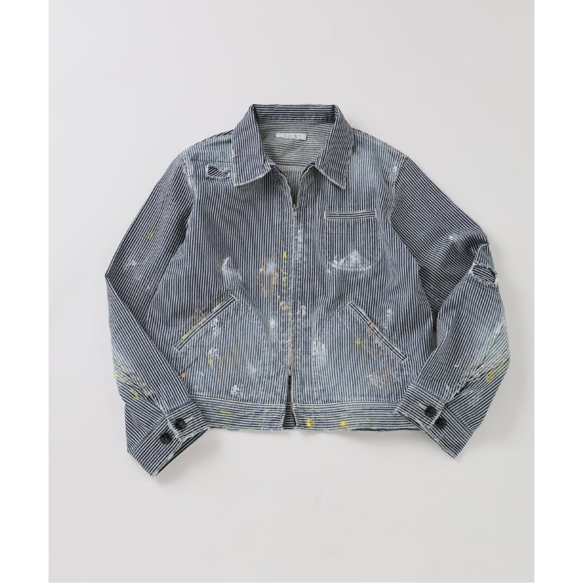 WEB＆DEPOT限定》TRACK LEATHER JACKET ／ トラック レザー ジャケット