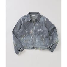 ヒッコリー ジップ アップ ワーク ジャケット | ジャーナル 