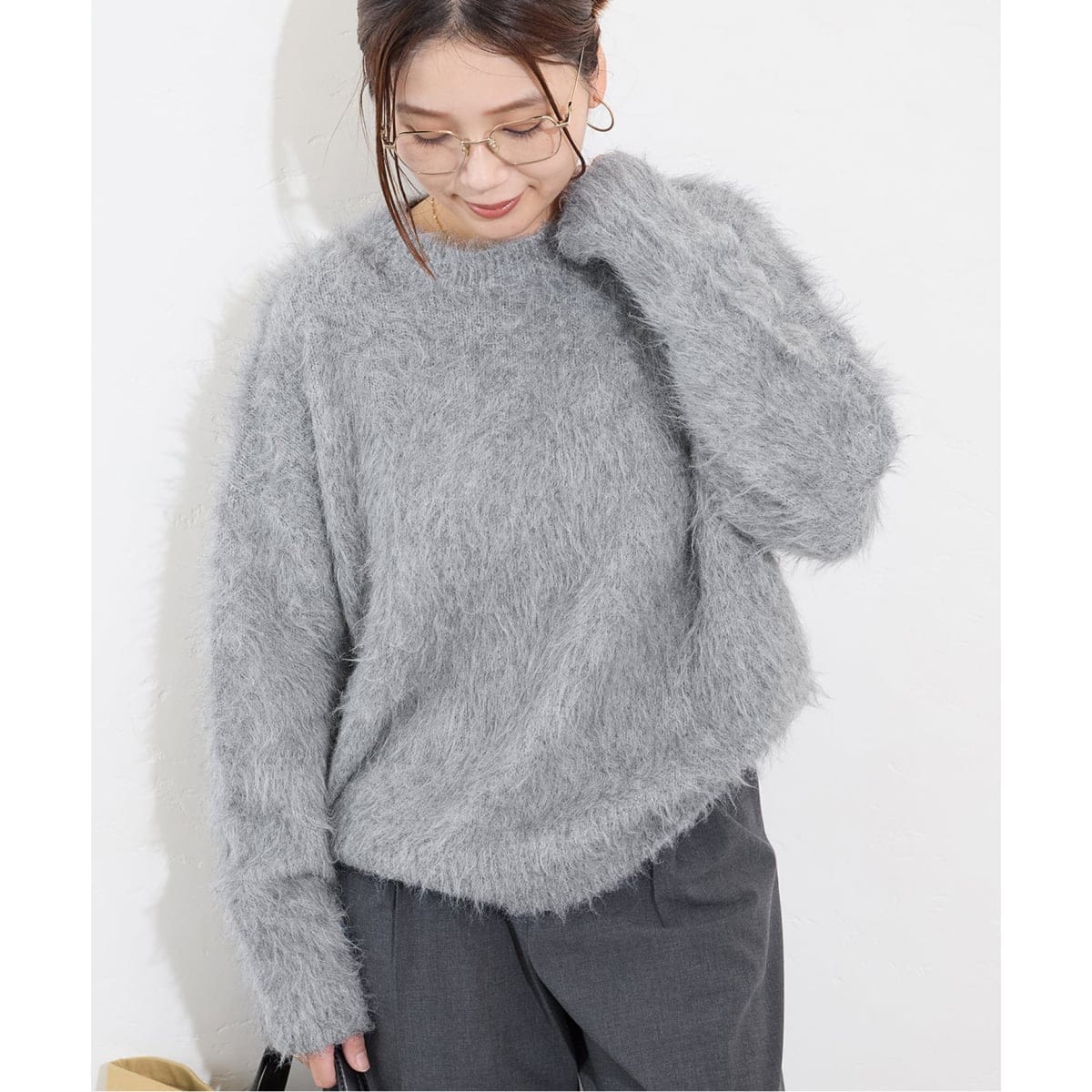 WEB限定追加2》シャギークルーネックプルオーバー | ジャーナル