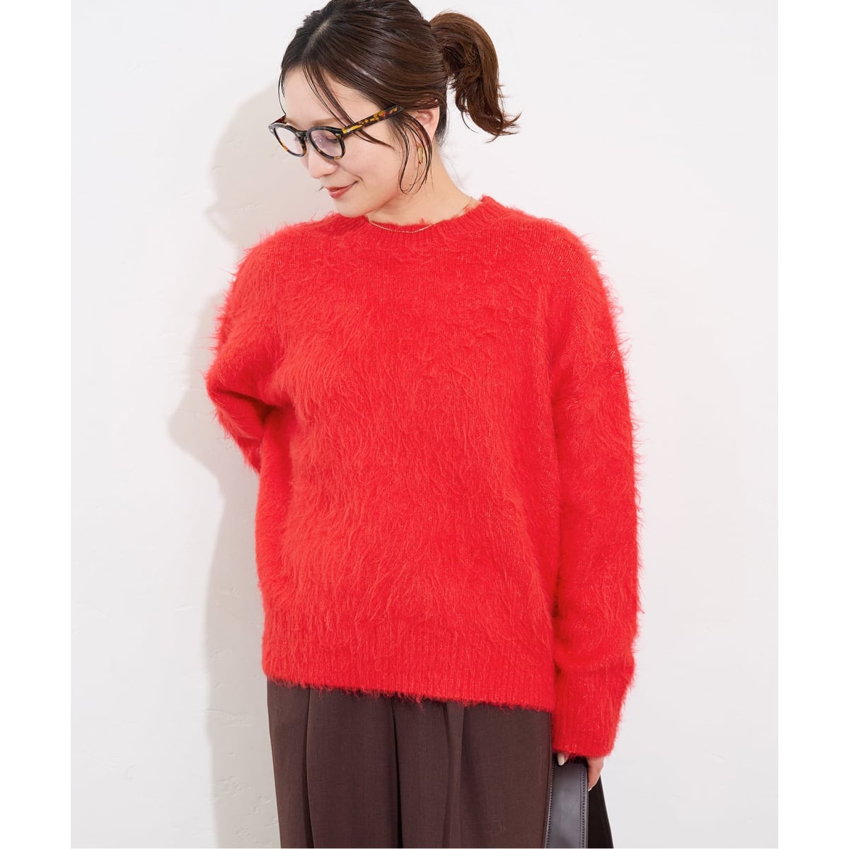 WEB限定追加2》シャギークルーネックプルオーバー | ジャーナル