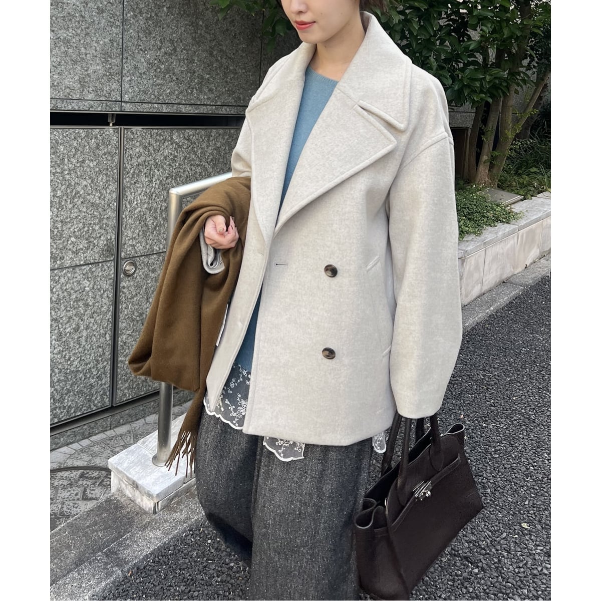 別注【TICCA / ティッカ】モヘヤ混テントコート | ジャーナル