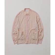 《予約》【FOLL / フォル】washable wool knit shirt