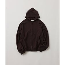 【FOLL / フォル】double twisted sweat zip hoodie