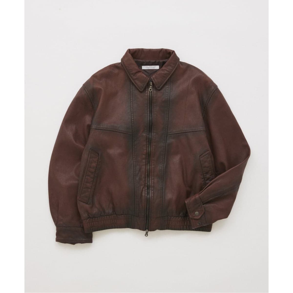 BOWWOW / バウワウ】LEATHER WOVEN CHORE COAT | ジャーナル